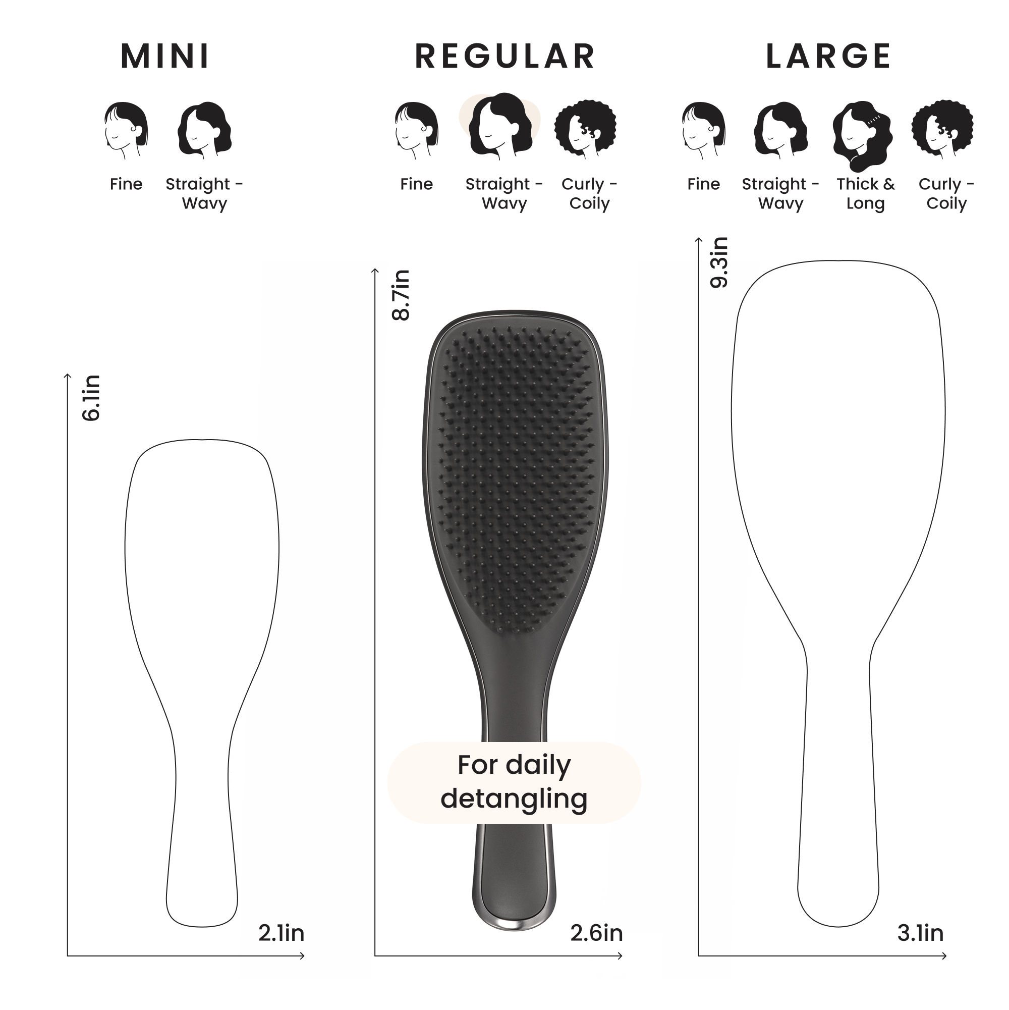 The Ultimate Detangler Chrome